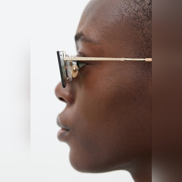 - New - 💯 Original GUCCI FLIPPING Rectangular Sunglasses / EYEGLASSES GG0 - Picture 7 of 17